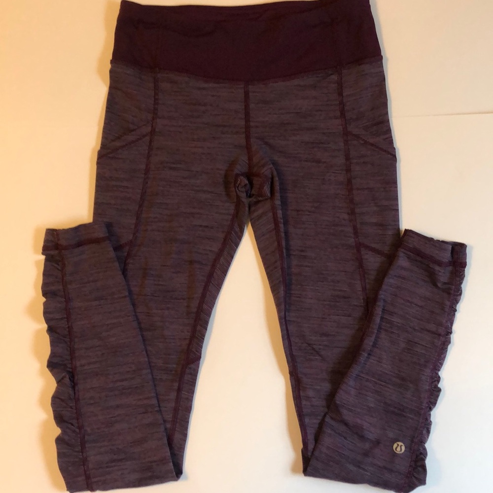Lululemon Purple Static Leggings size 6